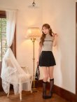 ベージュ　モデル：るりぴ　身長：165cm　着用サイズ：Sサイズ