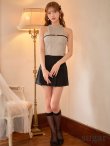 ベージュ　モデル：るりぴ　身長：165cm　着用サイズ：Sサイズ