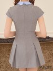 グレー　モデル：明日花キララ　身長162cm　着用サイズ：Sサイズ