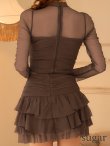 ブラウン　モデル：ゆめ　身長：160cm　着用サイズ：Sサイズ