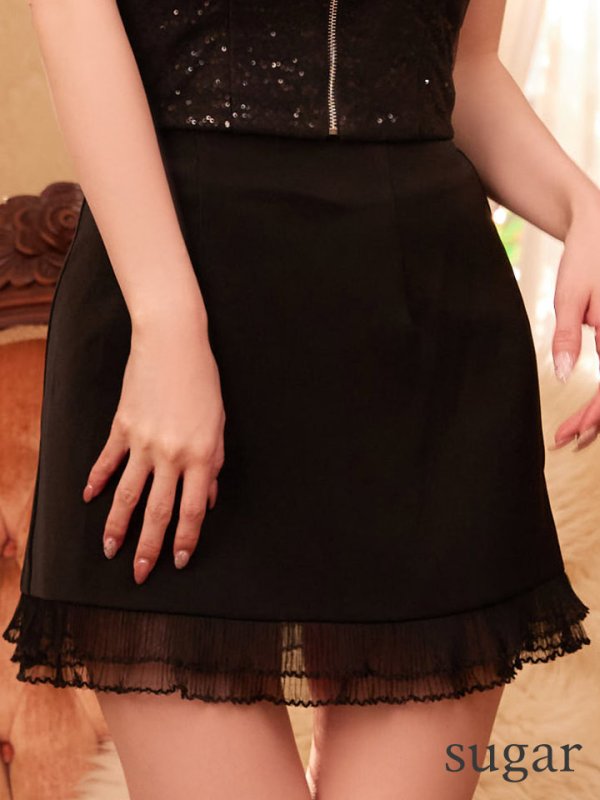 ブラック　モデル：ゆめ　身長：160cm　着用サイズ：Sサイズ