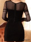 ブラック　モデル：ゆめ　身長：160cm　着用サイズ：Sサイズ