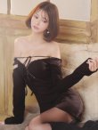 ブラウン　モデル：れみれみ　身長：163cm　着用サイズ：Sサイズ