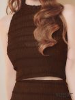 ブラウン　モデル：ゆめ　身長：160cm　着用サイズ：Sサイズ