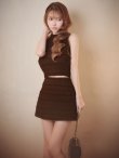 ブラウン　モデル：ゆめ　身長：160cm　着用サイズ：Sサイズ