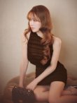 ブラウン　モデル：ゆめ　身長：160cm　着用サイズ：Sサイズ