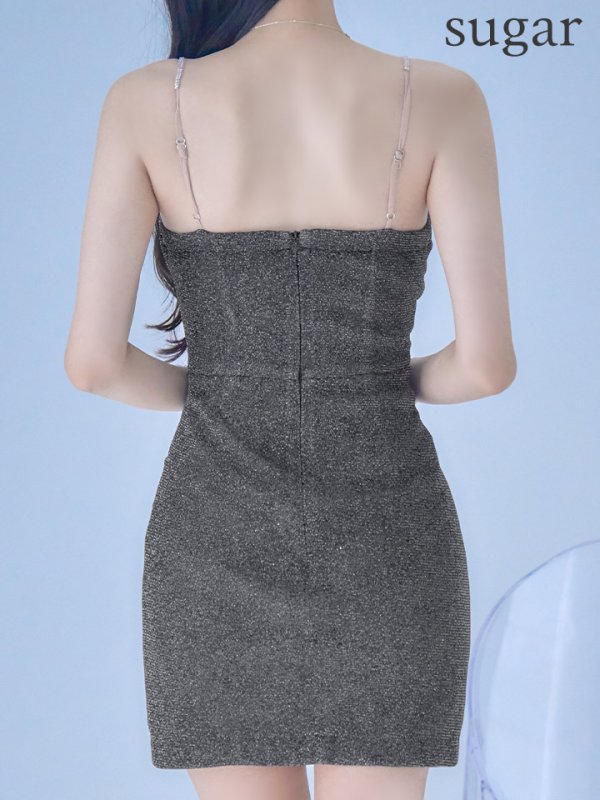 ブラック モデル:まおちゃる 身長:158cm 着用サイズ:Sサイズ