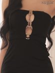 ブラック モデル：ゆいぴす　身長：170cm　着用サイズ：Sサイズ