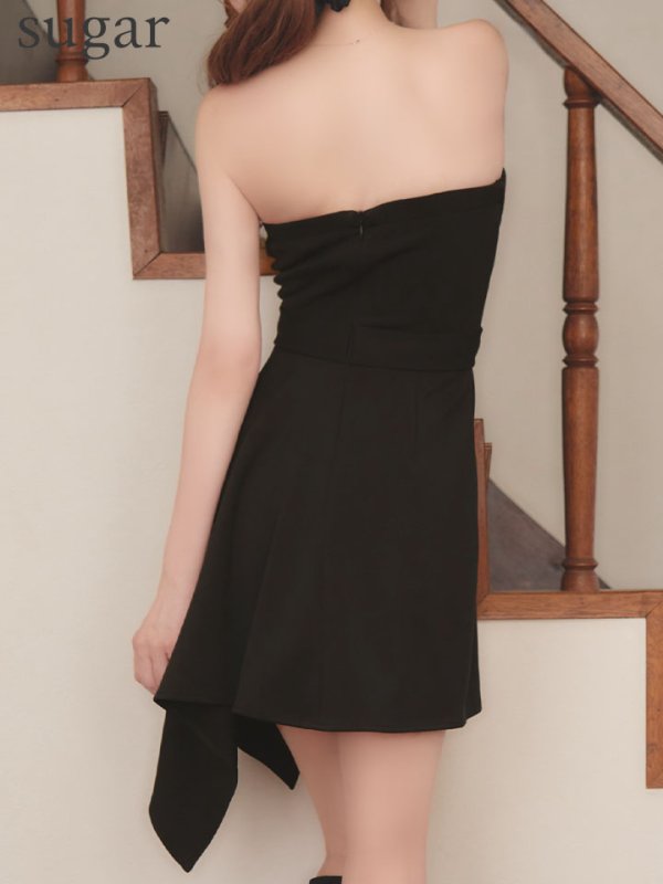 ブラック　モデル：れみ　身長：163cm　着用サイズ：Sサイズ