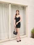 ブラック　モデル：るりぴ　身長：165cm　着用サイズ：Sサイズ