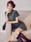 グレー モデル：ももか　身長：156cm　着用サイズ：Sサイズ
