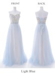 画像8: 【Lip line/リップライン】ベア/ ビーズ刺繍/ プリンセス/ スピンドル/ ロングドレス/ キャバドレス long[HC03] (8)
