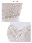 画像10: 【Lip line/リップライン】ベア/ ビーズ刺繍/ プリンセス/ スピンドル/ ロングドレス/ キャバドレス long[HC03] (10)