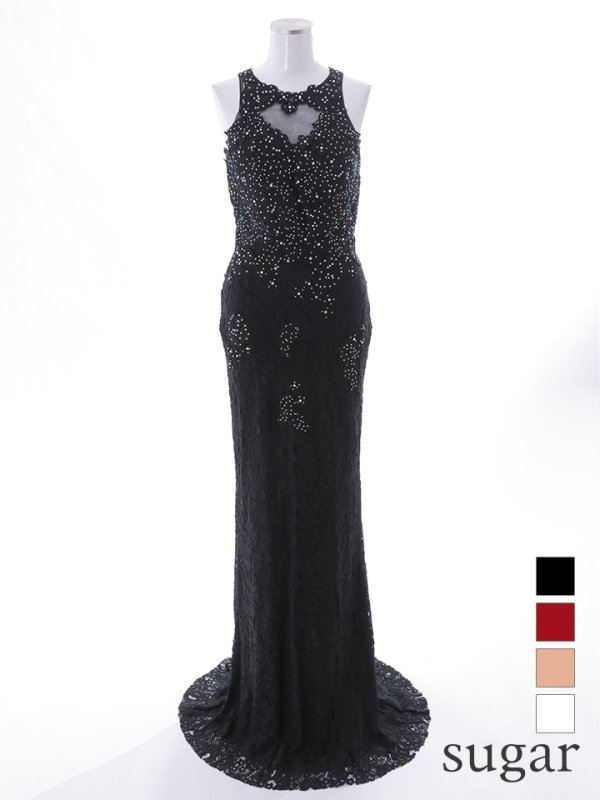 画像17: 【Lip line/リップライン】マーメイド/ アメスリ/ 総レース/ 刺繍レース/ タイト/ ロングドレス/ キャバドレス long[HC03] (17)