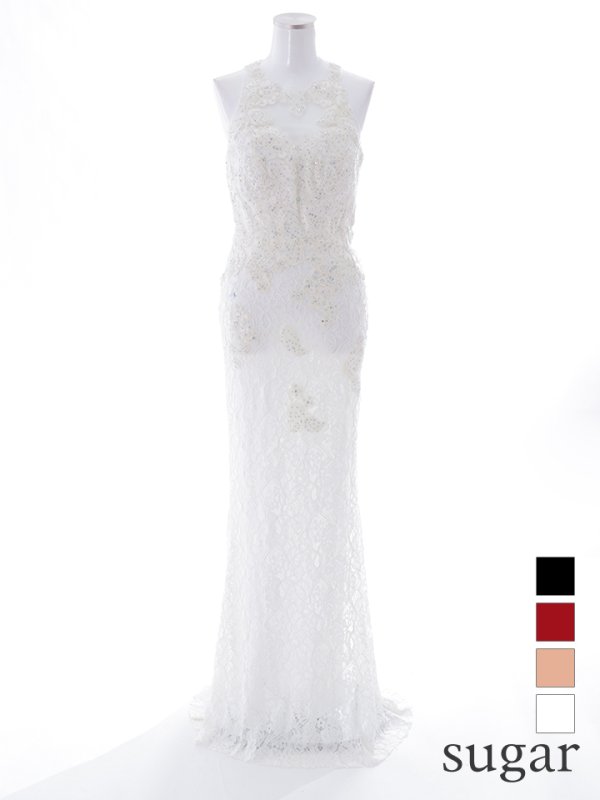 画像16: 【Lip line/リップライン】マーメイド/ アメスリ/ 総レース/ 刺繍レース/ タイト/ ロングドレス/ キャバドレス long[HC03] (16)