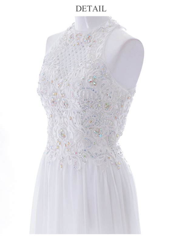 画像23: 【Lip line/リップライン】ビジュー/ アメスリ/ 刺繍レース/ シフォン/ ロングドレス/ キャバドレスlong[HC03] (23)