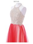 画像16: 【Lip line/リップライン】ビーズ刺繍/ Aライン/ アメスリ/ チュール/ ロングドレス / キャバドレスlong[HC03] (16)