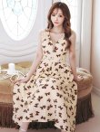 画像28: Lサイズあり【VANESSA HEART / ヴァネッサハート】【OF05】リボン/ レース/ ノースリーブ/ フレア/ Aライン/ ひざ丈/ ミディアムドレス/ ワンピース/ キャバドレス (28)