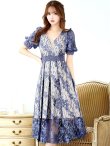 ブルーベージュ モデル：ゆめ　身長：160cm　着用サイズ：8号(Sサイズ)