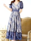 ブルーベージュ モデル：ゆめ　身長：160cm　着用サイズ：8号(Sサイズ)