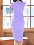 ラベンダー モデル：真優川咲　身長：158cm　着用サイズ：8号(Sサイズ)