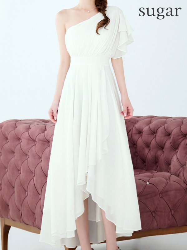 アイボリー モデル：ゆめ　身長：160cm　着用サイズ：8号(Sサイズ)