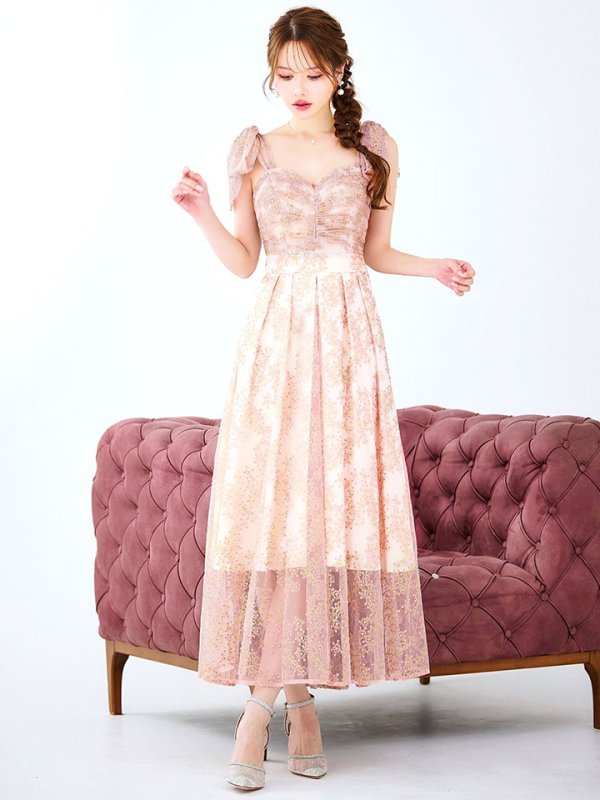 モーヴクリーム モデル:ゆめ 身長:160cm 着用サイズ:8号(Sサイズ)