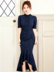 ネイビー モデル：ゆめ　身長：160cm　着用サイズ：8号(Sサイズ)