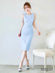 パウダーブルー　モデル：ゆめ　身長：160cm　着用サイズ：8号(Sサイズ)