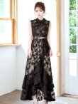 ブラックベージュ　モデル：ゆめ　身長：160cm　着用サイズ：8号(Sサイズ)