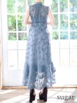 ブルーグレー　モデル：ゆめ　身長：160cm　着用サイズ：8号(Sサイズ)