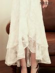アイボリー　モデル：ゆめ　身長：160cm　着用サイズ：8号(Sサイズ)