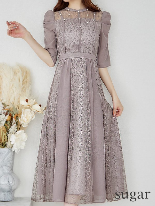 モーヴ モデル:ゆめ 身長:160cm 着用サイズ:8号(Sサイズ)