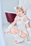 画像9: 【即日発送】【ハロウィンコスプレ9点セット】ベルベットキャットレオタード【Malymoon/マリームーン】	[HC03] (9)