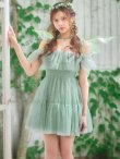 画像2: 【送料無料！】【ハロウィン】オフショル妖精ワンピース【コスプレ5点SET】【XS-Mサイズ】[OF03] (2)