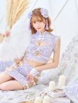 画像11: 【即日発送】【ハロウィン】リボンチャイナミニセットアップ【コスプレ4点セット】【XS-Mサイズ/3カラー】(SE01YN)[YMT] (11)