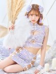 画像13: 【即日発送】【ハロウィン】リボンチャイナミニセットアップ【コスプレ4点セット】【XS-Mサイズ/3カラー】(SE01YN)[YMT] (13)