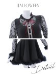 画像22: 【即日発送】【ハロウィン】 レースブラックキャット  / 黒猫【コスプレ2点セット】【S-XLサイズ/1カラー】[YMT] (22)