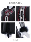 画像23: 【即日発送】【ハロウィン】 レースブラックキャット  / 黒猫【コスプレ2点セット】【S-XLサイズ/1カラー】[YMT] (23)