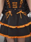 画像16: 【即日発送！】【ハロウィン】レースアップデビルスカートセットアップ 【コスプレ6点セット】[YMT-H] (16)