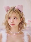 画像15: 【即日発送！】【ハロウィン】猫リボンツイードワンピース 【コスプレ5点セット】 【XS-XLサイズ/2カラー】[YMT] (15)