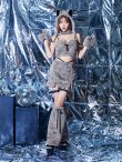 画像10: 【PyunA.コラボ】 【即日発送！】【ハロウィン】フード付きウルフセットアップ 【コスプレ7点セット】 【XS-Mサイズ/1カラー】[YMT] (10)