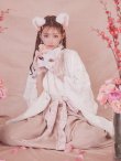 画像6: 【ノベルティ対象】【即日発送！】【ハロウィン】猫巫女レース袴 【コスプレ5点セット】 【FREEサイズ/2カラー】[OF01-OMN] (6)