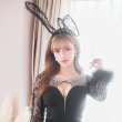 画像6: 【ハロウィンコスプレ小物】バニーカチューシャ/レースカチューシャ【1カラー】[HC02] (6)