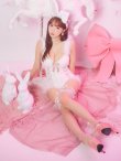 画像15: 【ハロウィン】 ファーキャミレースバニーガール 【コスプレ6点セット】 【XS-Mサイズ/2カラー】[YMT]【一部予約商品/5月上旬発送予定】 (15)