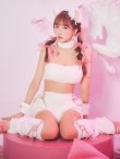 画像16: 【即日発送】【ハロウィン】 もこもこキャットリボンセットアップ 【コスプレ6点セット】 【Fサイズ/3カラー】[OF01] (16)