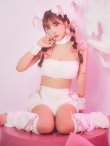 画像2: 【即日発送】【ハロウィン】 もこもこキャットリボンセットアップ 【コスプレ6点セット】 【Fサイズ/3カラー】[OF01] (2)
