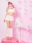 画像6: 【即日発送】【ハロウィン】 もこもこキャットリボンセットアップ 【コスプレ6点セット】 【Fサイズ/3カラー】[OF01] (6)