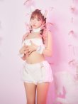 画像7: 【即日発送】【ハロウィン】 もこもこキャットリボンセットアップ 【コスプレ6点セット】 【Fサイズ/3カラー】[OF01] (7)