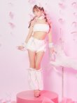 画像9: 【即日発送】【ハロウィン】 もこもこキャットリボンセットアップ 【コスプレ6点セット】 【Fサイズ/3カラー】[OF01] (9)